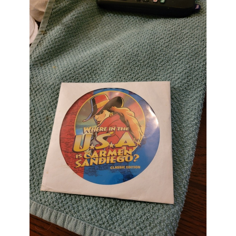 Where In the World is Carmen Sandiego? (PC/Mac CD-ROM, 1998)